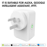 WiFi Smart Socket AU Plug Socket Outlet Timing Voice Smart Life App Remote Control USB Compatible for Google Home Alexa