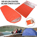 Camping Thermal Insulation Sleeping Bag On For Outdoor Hiking Camping Adventure Emergency Rescue Blanket Double Sleepy Bag Adult