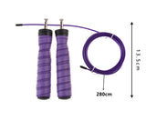 Fitness Speed Jump Rope Gym Crossfit Skipping Ropes With Ball Bearings Anti-Slip Handles Outdoor Sport Adjustable Skipping Ropes