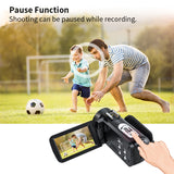 Digital Camera 1080P Full HD Ordro Z20 IR Night Vision Vlog Cameras Camcorder for Blogger YouTube Videos Shooting