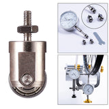 Bike Rim Tester Roller Contact Point for Dial Indicator Roller Depth Gauge Tool 10mm Diameter M2.5 Thread Wheel