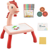 24 Kinds Projection Drawing Board Kids Drawing Projector Table Baby Montessori Toy Boy Girl Children Christmas Gift 2022 New Toy