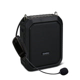 SHIDU 18W Portable Voice Amplifier Wireless UHF Microphone Recording AUX TF USB Flash Waterproof Bluetooth Speaker For Teacher