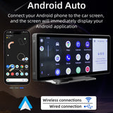 9.3'' Car MP5 Player Multimedia Bluetooth Car Stereo FM Audio CarPlay Android Auto Wired Mirror Link Portable