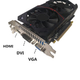 Gtx650ti Graphics Card DDR5 2GB 128Bit Desktop Computer Graphics Card PCI-Express 2.0 Gaming Video Card