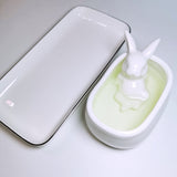 Ceramic Paint Cleaning Pen Bucket 3 Sets of Paint Palette Tray Wash Pen Holder Watercolor Gouache Acrylic Painting Art Supplies