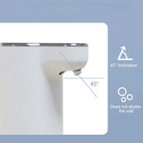 Liquid Foam Soap Dispensers Bathroom Smart Washing Hand Machine With USB Charging White High Quality ABS Material