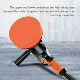 220V 980W Polishing Machine Six Gears Adjustable Speed Electric Car Polisher Waxing Machine Automobile Furniture Polishing Tool