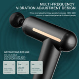 Hot Sale Portable Device Fascia Massage Gun Muscle Pain Relax Body Electric Massager Sport Therapy Muscle Massager Body Health