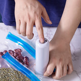 Food Vacuum Sealer Machine Set with 3 Vacuum Sealer Bags USB Rechargeable Handheld Vacuum Pump for Foodsaver