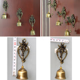 Doorbell Retro Nostalgic Style Animal Door Bell Metal Iron Bell Wind Chime Ornament Wall Horse Garden Elephant Owl Hot