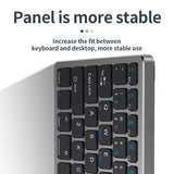 Bluetooth 5.0 &amp; 2.4G Wireless Keyboard and Mouse Combo Mini Multimedia Keyboard Mouse Set For Laptop PC iPad TV Android Macbook