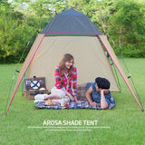 Tent Anti-UV Portable Sun Shade Shelter For 3 Person,Beach Tent Beach Umbrella Outdoor Sun Shelter Canopy