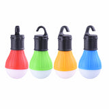 4 Colors Portable Hanging Tent Lamp Emergency LED Bulb Light Camping Lantern for Mountaineering Activities Backpacking Outdoor
