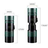 8-24x30 Zoom Monocular Telescope for Smartphone High Quality Powerful Foldable BAK4 Retractable Hunting Optics Handheld Portable