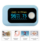 Blood Measuring Instrument LED Screen Oximeter Fingertip Detection Pulse Heart Rate Oximeter Three Color Screen Oximeter