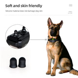 No Electric Shock Dog Training Collar 800M Remote Waterproof Rechargeable LCD Display Beep &amp; Vibration Mode For All Size Dogs