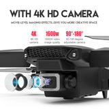 E525 PRO RC Quadcopter Profissional Obstacle Avoidance Drone Dual Camera 1080P 4K Fixed Height Mini Dron Helicopter Toy