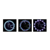 14 LED Spoke Light Motorcycle Cycling Bike Wheel Signal Tire Spoke Light 30-patterns Bicycle Spoke Light Bicycle Lamp