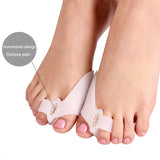 Wholesale Toe Separator Protector Silicone Thumb Bunion Corrector Feet Care Correction Tools with Massage Ball Kit M3