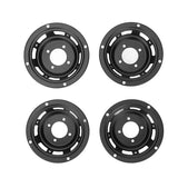 4pcs Speaker Basin Bracket Iron DIY Replacement Speaker Basin Stand Repair Accessories for 3 Inch Speakers