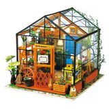 Doll House Miniature DIY Dollhouse With Furnitures Wooden House Toys For Children Sam's Bookstore  DG102