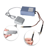 Spot Welder 5000W High Power Handheld Spot Welding Machine Portable 0-800A Current Adjustable Welders for 18650 Battery US Plug