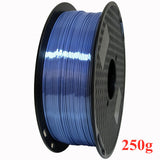 1.75mm 3D Printer Filament PLA Silk Texture 0.25Kg 250g Shine Silky 3D Pen Printing Filaments Rich Luster Printing Materials