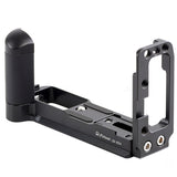 Quick Release L Plate Holder Base Grip Handle for Fujifilm Fuji X-E4 XE4 Camera Fit Arca Swiss Ballhead Tripod