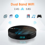 HK1MAX Android 9.0 Smart TV Box Quad Core 2.4G/5G Wifi BT 4.0 DDR3 4K HDR Media Player VS X96 HK1 MAX MINI Set Top Box Google