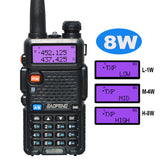 BaoFeng walkie talkie UV-5R two way cb radio upgrade version baofeng uv5r 128CH 5W VHF UHF 136-174Mhz &amp; 400-520Mhz