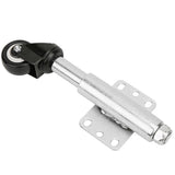 2inch PU Gate Wheel Spring Loaded Swivel Caster Heavy Duty 110lbs Load Capacity Spring Loaded Wheel For Door Furniture