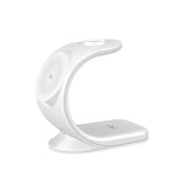 15W Magnetic Wireless Charger Stand 3 in 1 for iPhone 12 Qi Fast Charging Induction for Apple Watch 6