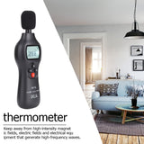 Mini Noise Tester Measuring Instrument High Accuracy 30-130dB dB Meter Digital Audio Sound Level Detector Meter Decibel Monitor