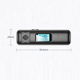 Automatic Alcohol Tester Non-contact Professional Breath Tester Rechargeable Breathalyzer Auto Car Portable Alcohol Test Tool