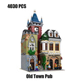 MOC 2734pcs City Streetview series The brickstive Modern Library Model Building Blocks Bricks Kids Toys Gifts Christmas gifts