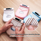 17 Keys Electric Kalimba 4 Kinds of Timbre Built-In Battery BT Connetion Mbira Finger Piano Electronic Musical Instrument Gifts