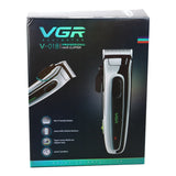 VGR professional hair clipper for men electric adjustable beard hair trimmer rechargeable hair cutting machine haircut cordless