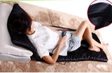 Household foldable Massage Mattress Sleep Beauty Spa Heating Vibrating Head Neck Leg Massager Bed Cushion Massage Therapy Mat