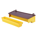 Ventilated Removable Outdoor Accessory Plastic Rectangle Front Mount Pollen Trap Easy Install Beekeeper Durable Beekeeping Tool