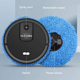Robot Vacuum Cleaner 3 in 1 Intelligent Dry and Wet Sweeping Humidifying Spray Cleaner for  Home Pet Hair Carpets Hard Floors
