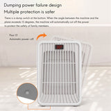 New Space Heater,Electric Heaters Indoor Portable With Thermostat, PTC Fast Heating Small Heater For Bedroom,Office
