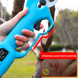 KKMOON 16.8V Cordless Pruner Brushless Motor Electric Pruning Shear 28mm Efficient Fruit Tree Bonsai Pruning Branches Cutter