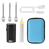 Household Mini Portable 5V USB Rechargeable Soldering Iron 40W High Power Multifunction Electric Welding Machine