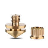 8Pcs Speaker Stand Copper Speaker Suspension Spikes Isolation Stands Foot Base Pad Shock Absorption for HiFi Speaker Loudspeaker