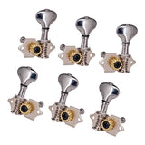 Guitar Opened Tuners Tuning Pegs Machine Heads 3R3L for Folk Guitar