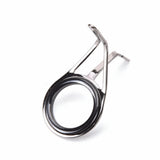 7Pcs/set  0.5cm-1.8cm fishing rod line guidesVintage Oval Fishing Top Rings Guides Pole Repair Kit