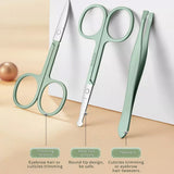 High Quality 18 IN 1 Professional Stainless Steel Nail Clipper Travel Grooming Kit Manicure &amp; Pedicure Set Personal Care Tools