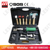 Hand held air gun plastic welding gun hot air blower pvc banner welder for plating tank car bumper LESITE LST1600S