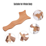 Wood Therapy Massage Tool Lymphatic Drainage Massage Tools for Anti-Cellulite Muscle Release 15 * 6.3inches Massage Paddle